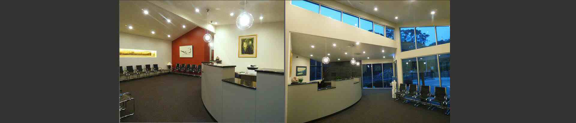 Reception area